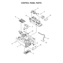 Kenmore 10689592101 control panel parts diagram