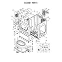 Kenmore 11067022710 cabinet parts diagram