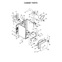 Kenmore 11065212610 cabinet parts diagram