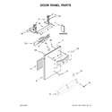 Kenmore Elite 66514753N512 door panel parts diagram