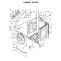 Kenmore 11091932510 cabinet parts diagram