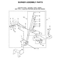 Kenmore 11091932510 burner assembly parts diagram