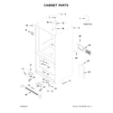 Kenmore 59669319011 cabinet parts diagram