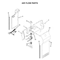 Kenmore 1064651752714 air flow parts diagram