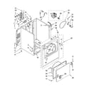 Kenmore 11068422700 cabinet parts diagram