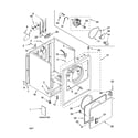Kenmore 11068652700 cabinet parts diagram