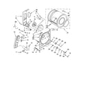 Kenmore 11078322700 bulkhead parts, optional parts (not included) diagram