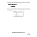 MTD 31AM62EE799 supplement sheet (wheel substitution) diagram