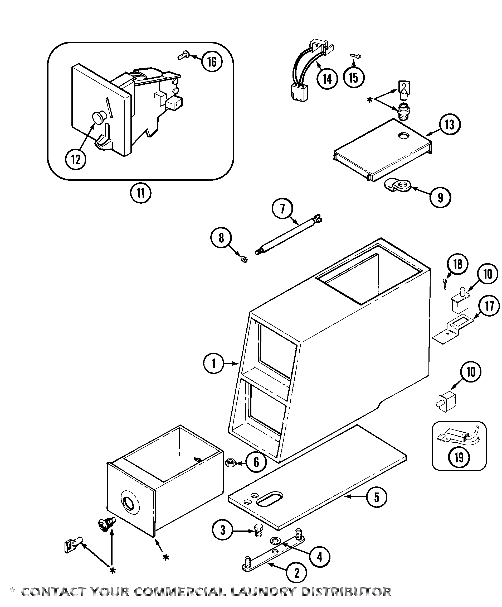 Maytag MDE16PDAGW control center diagram