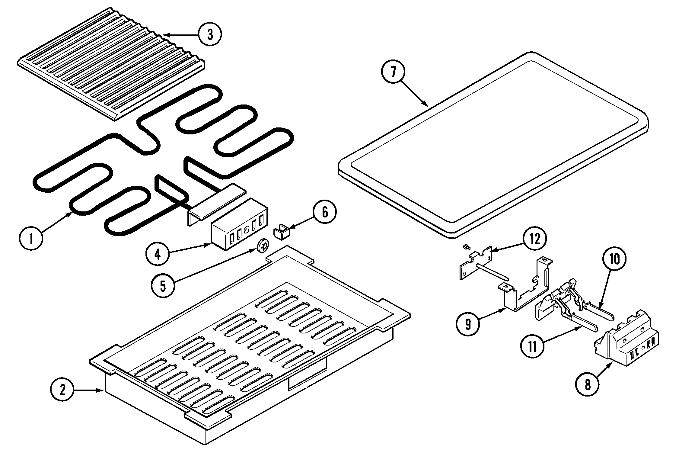 Jenn-Air AO310 accessories diagram