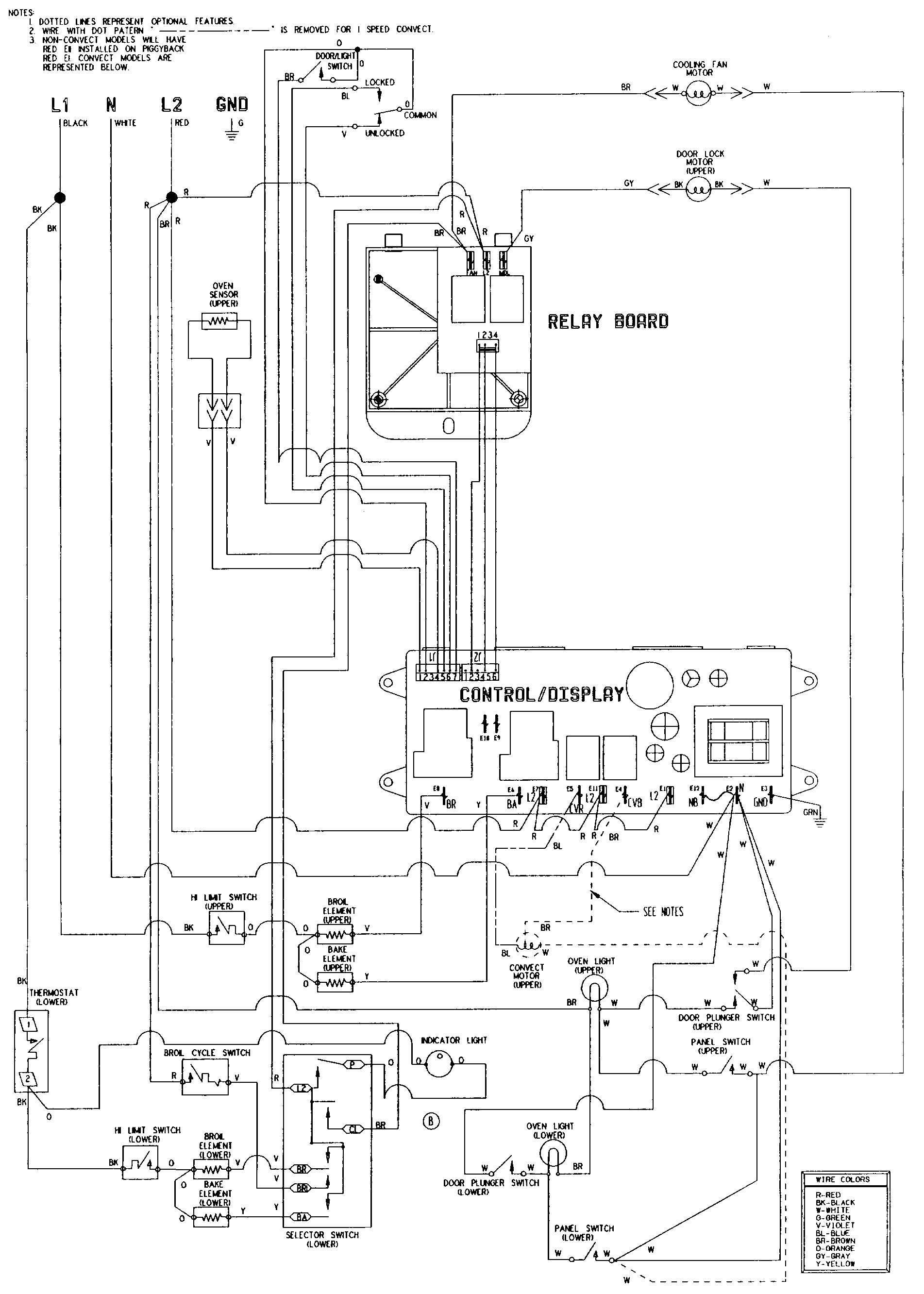 Jenn-Air WW27110B wiring information diagram