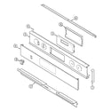 Jenn-Air W27100BC control panel diagram