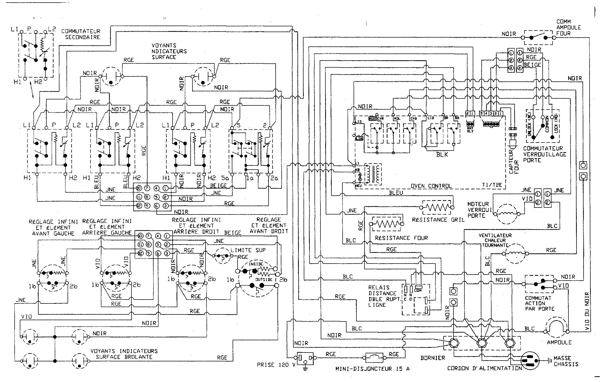Maytag MER5870ACW wiring information (frc) diagram
