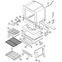 Maytag MGR5755ADW oven/base diagram