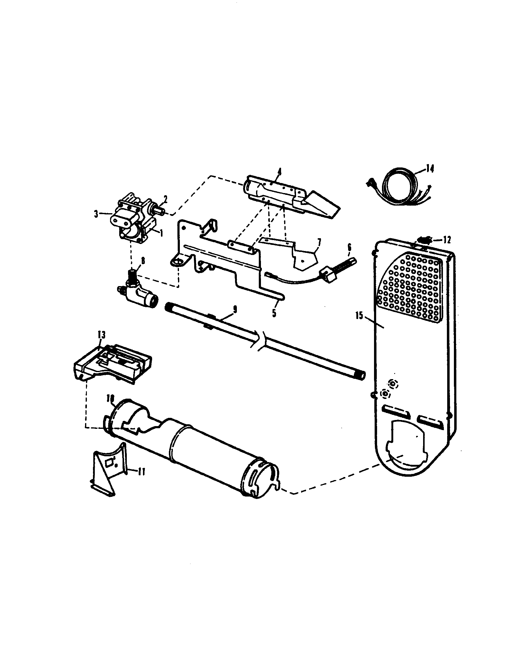 Admiral DG18F2WN heater diagram