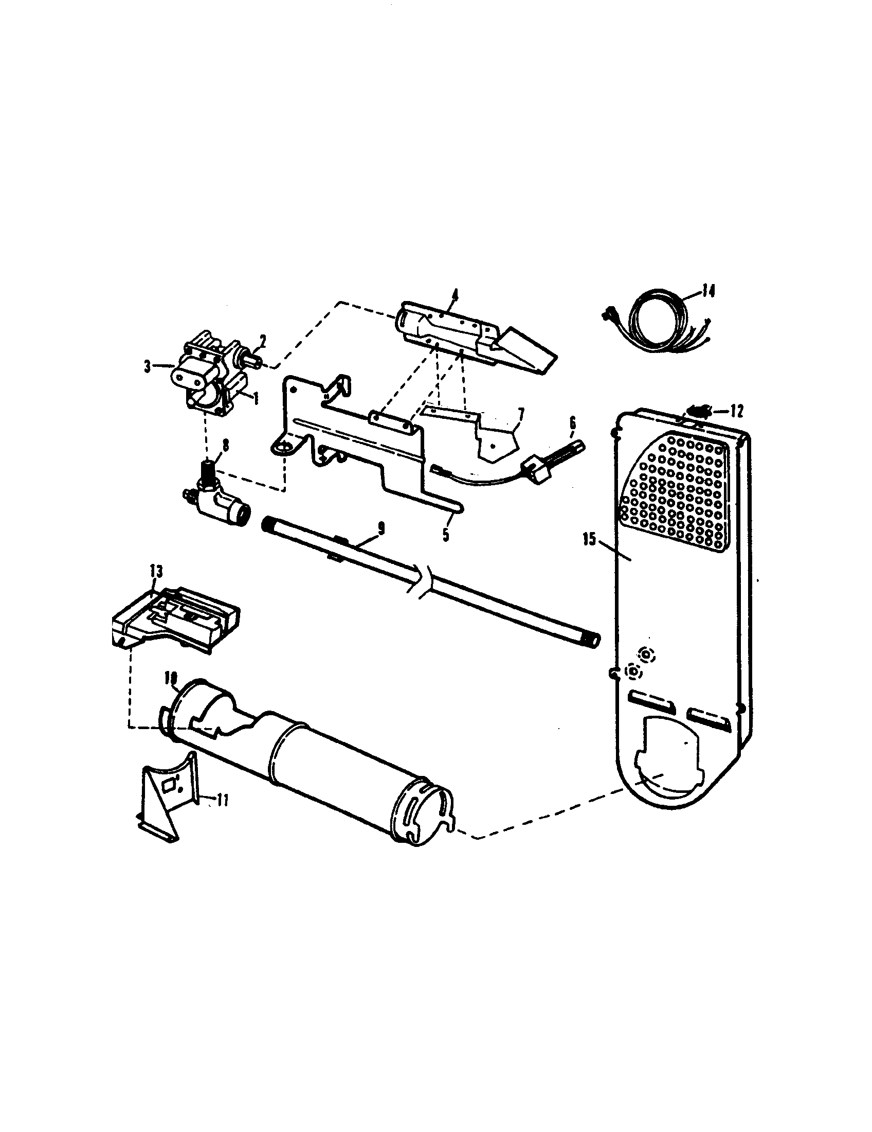 Admiral DG20F8AM heater diagram