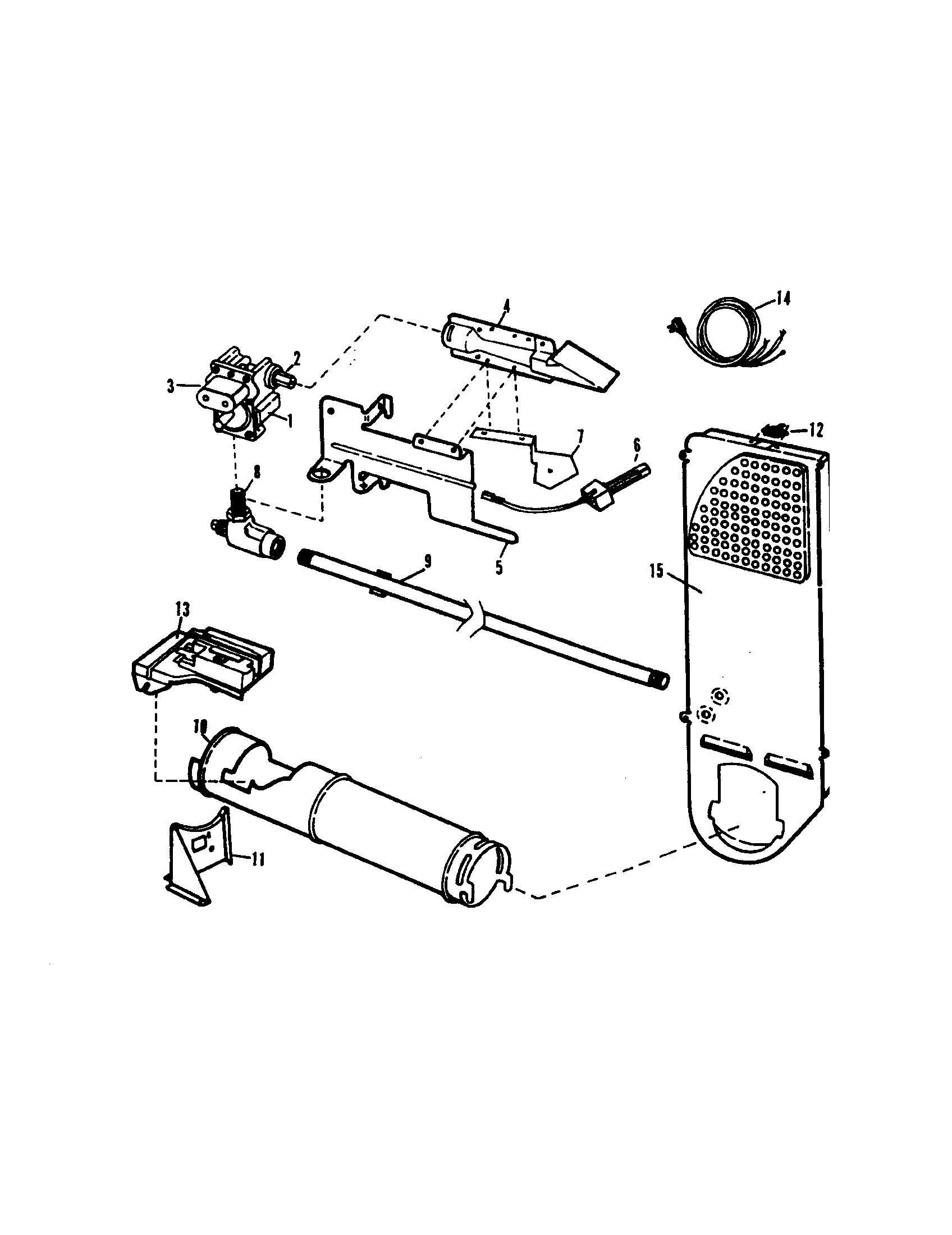 Norge LDG9127H heater diagram