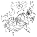 Magic Chef YE204LW motor & drive diagram