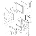 Jenn-Air JJW8530AAW door diagram
