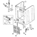 Maytag PVTEST1Q cabinet-rear diagram