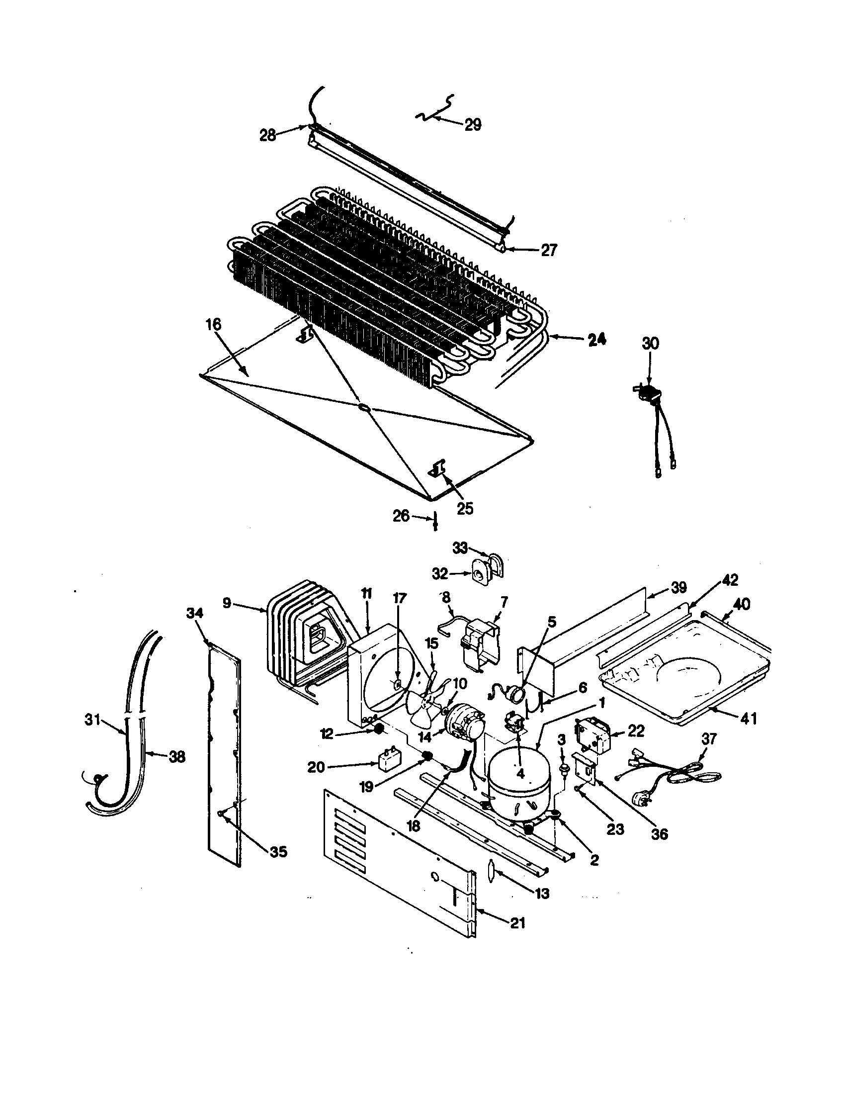 Maytag RTD1900AAL unit diagram