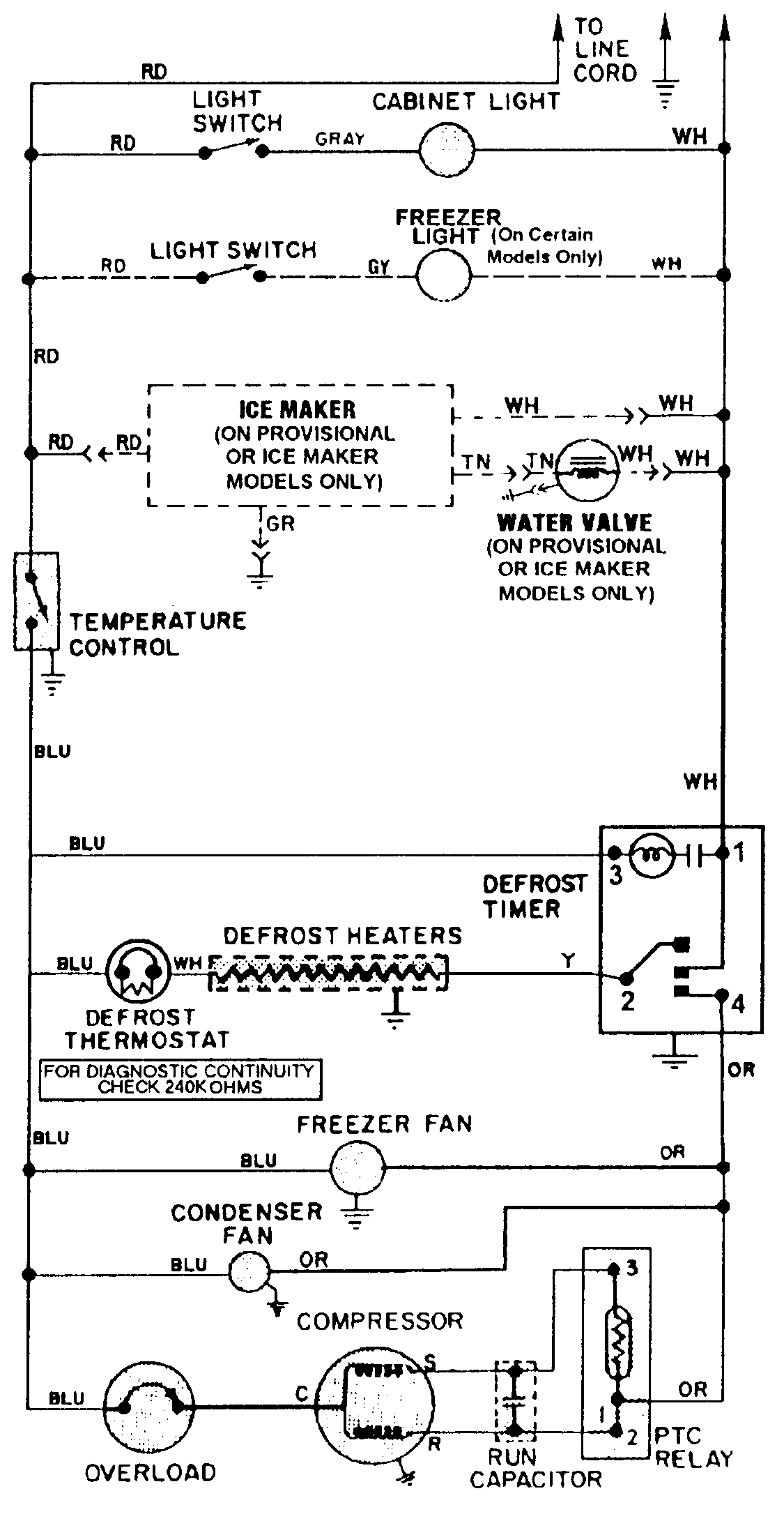 Maytag MTB2455ARW wiring information diagram