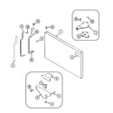 Maytag MTB2153ARA freezer outer door diagram