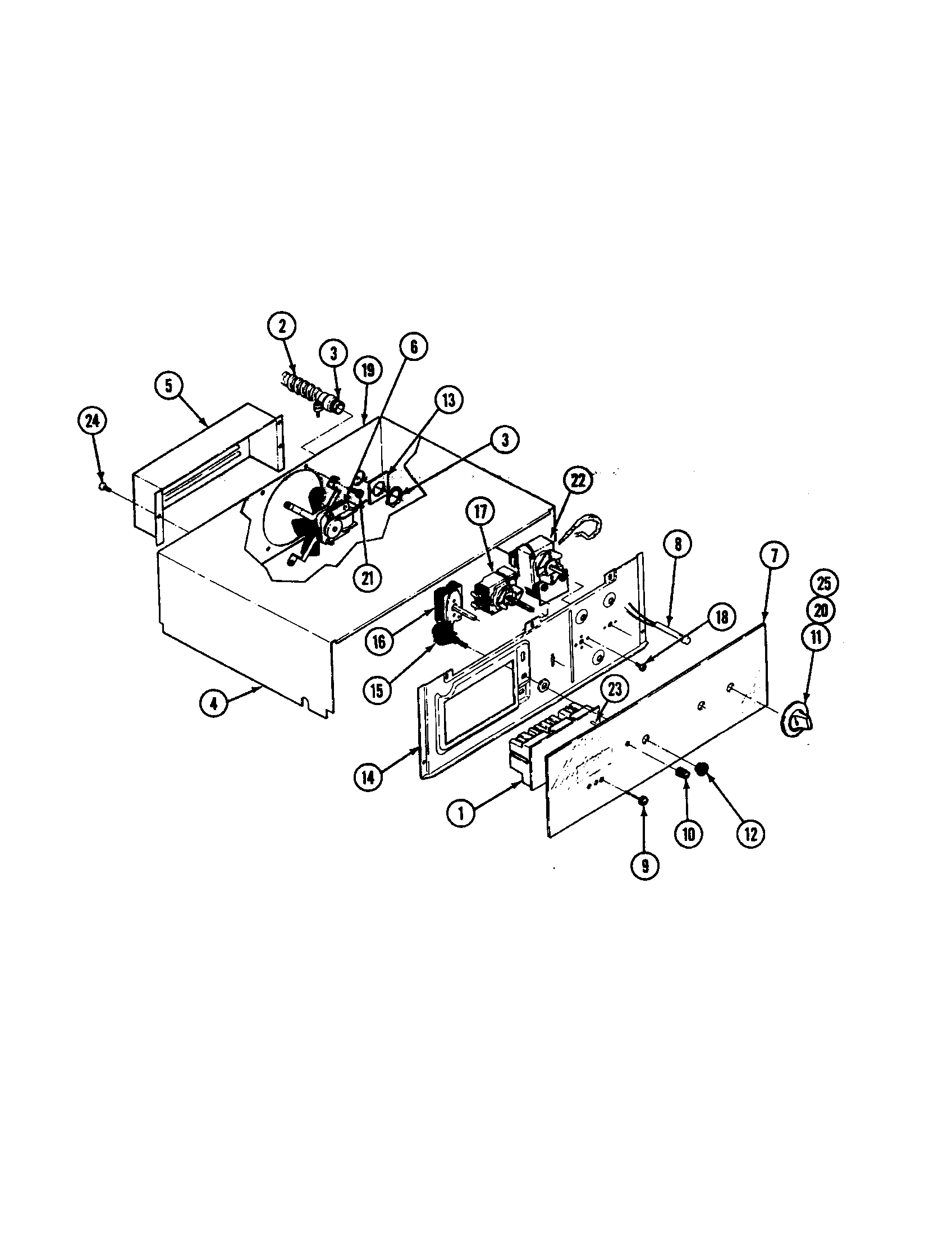 Maytag CWE502 control panel diagram