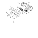 Maytag DWC7602AAE control panel diagram