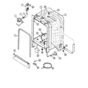 Maytag DWC7602AAE body diagram