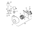 Maytag DWC7602AAE blower diagram