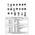 Maytag DWC7602AAE faucet adapter kit diagram