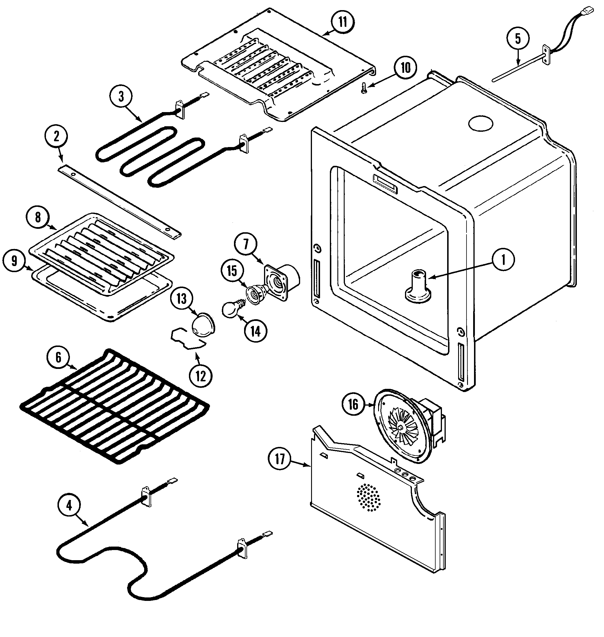Maytag MEW6530ACB oven/base diagram