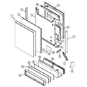 Maytag DWU7400BAE door diagram