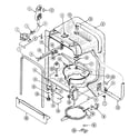 Maytag DWU7400BAE tub diagram