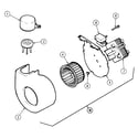 Maytag DWU8750AAE blower (dwu8750aae) diagram
