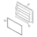Maytag MTB2155ERQ freezer inner door diagram