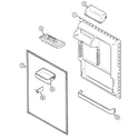 Maytag PTB1954FRB fresh food inner door diagram