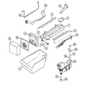 Maytag PTB1949FRW optional ice maker kit-uki1500axx diagram