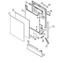 Maytag PDB1100AWN door diagram