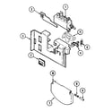 Maytag PDB1100AWN soap dispenser diagram