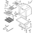 Maytag MER5730AAL oven/base diagram