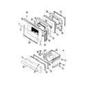 Maytag CRG8200AAW door/drawer diagram
