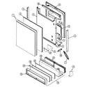 Maytag DWU9920AAX door diagram