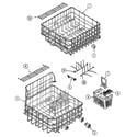 Maytag DWU9920AAX racks diagram