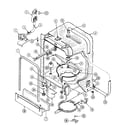 Maytag DWU9920AAX tub diagram