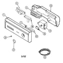 Maytag MDB4800AWA control panel diagram