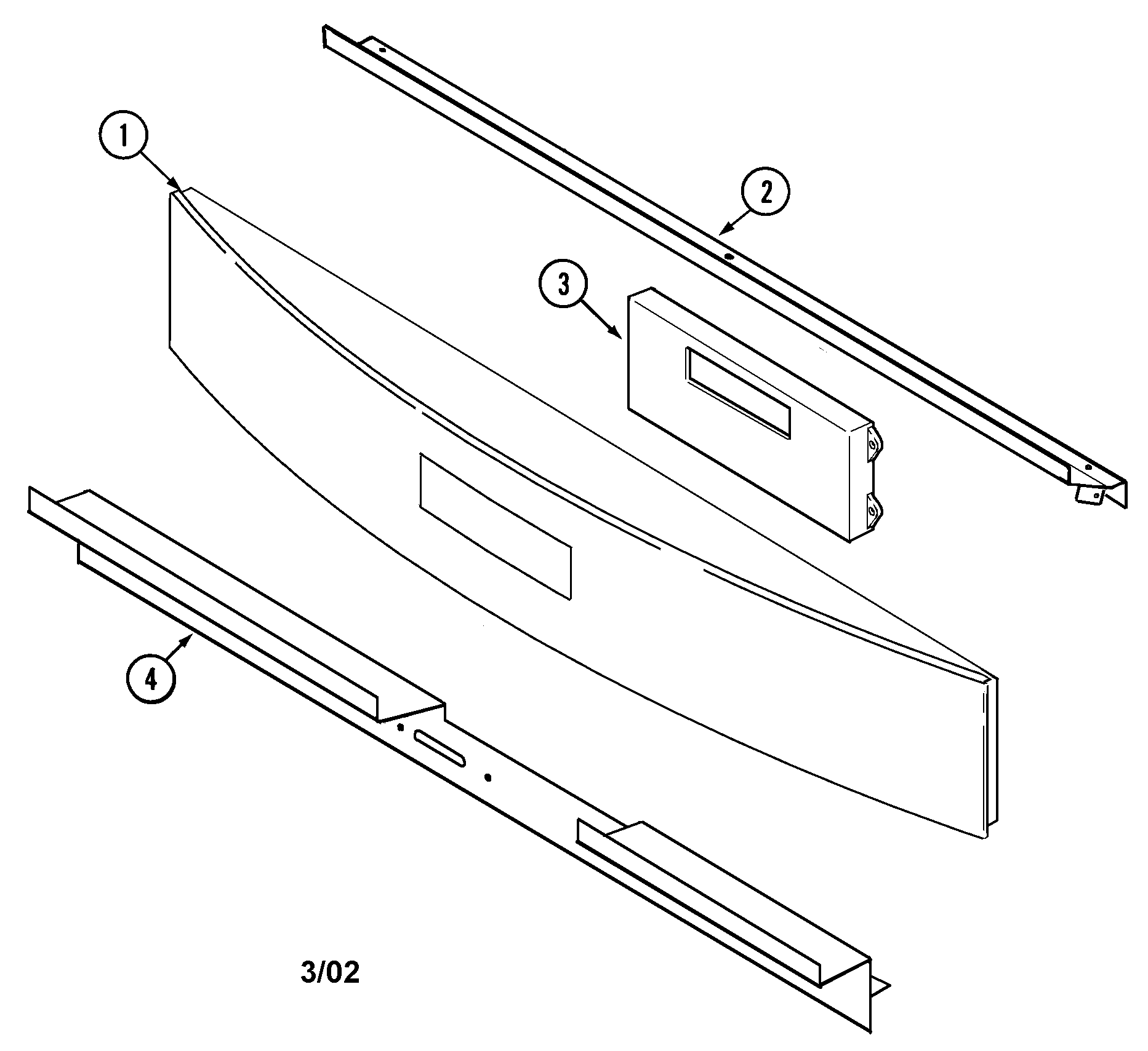 Jenn-Air JJW8530BAB control panel diagram