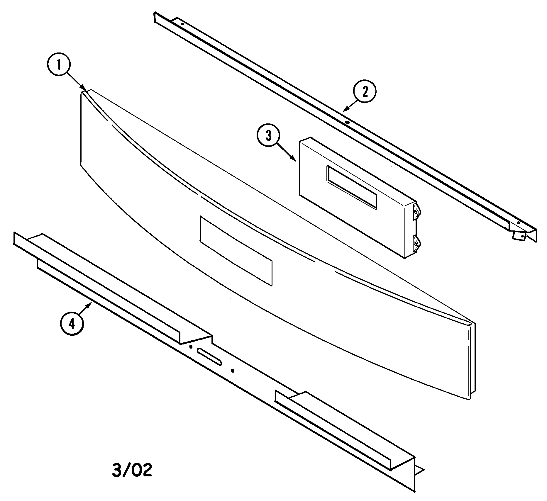 Jenn-Air JJW9630BCW control panel diagram
