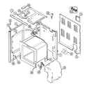 Maytag PER5715BCW body diagram